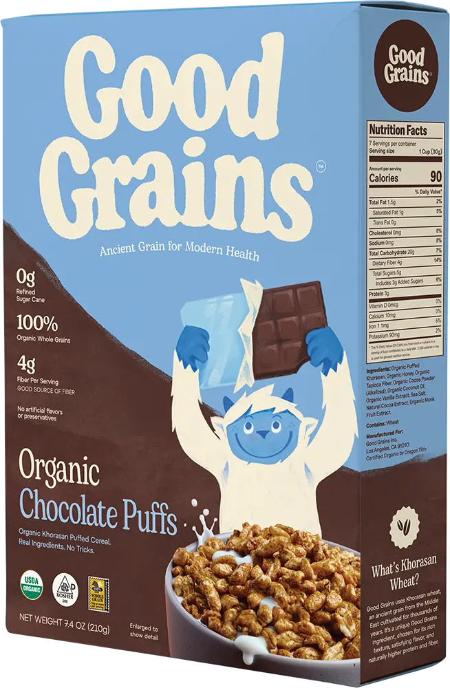 Organic Chocolate Puffs