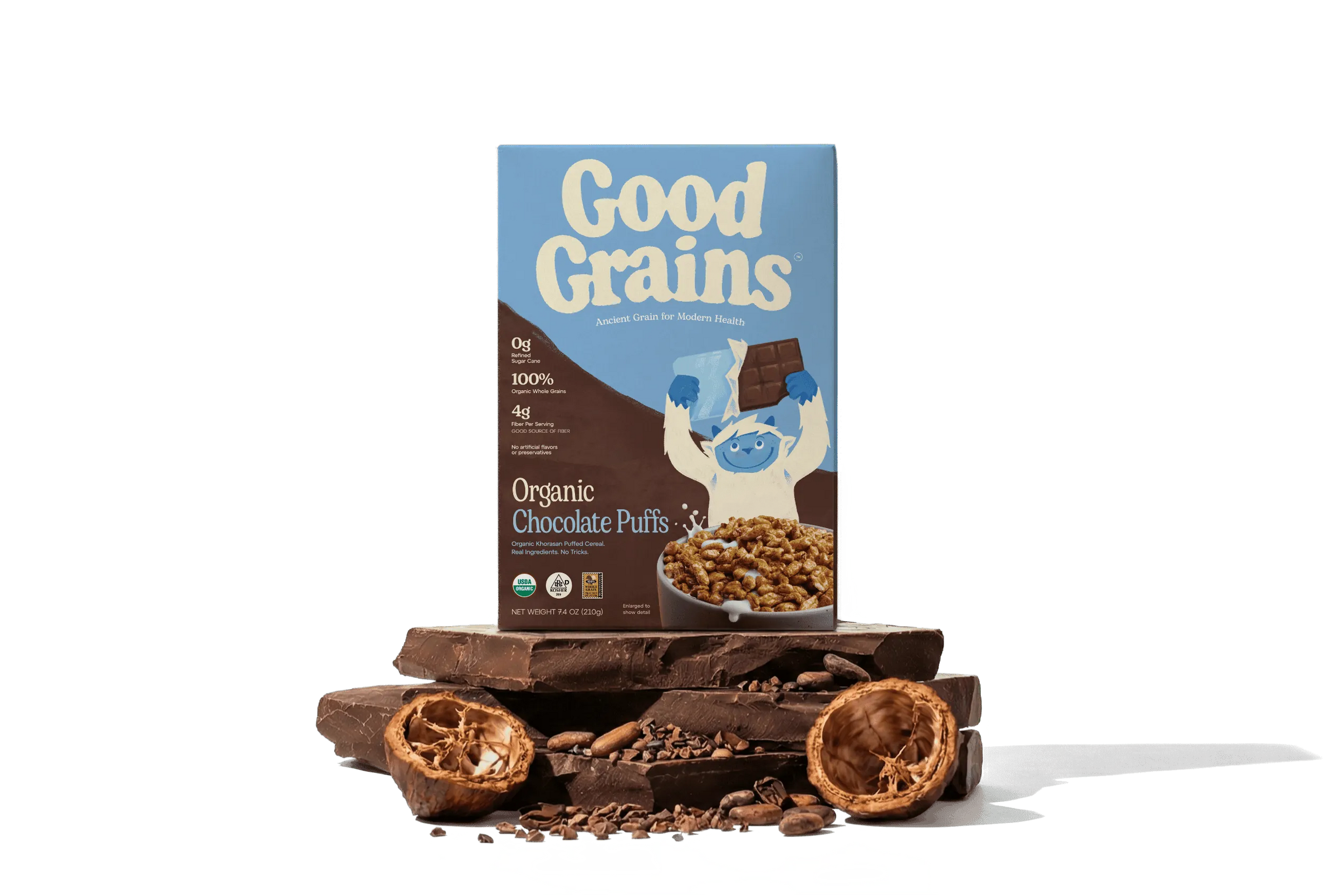 Organic Chocolate Puffs