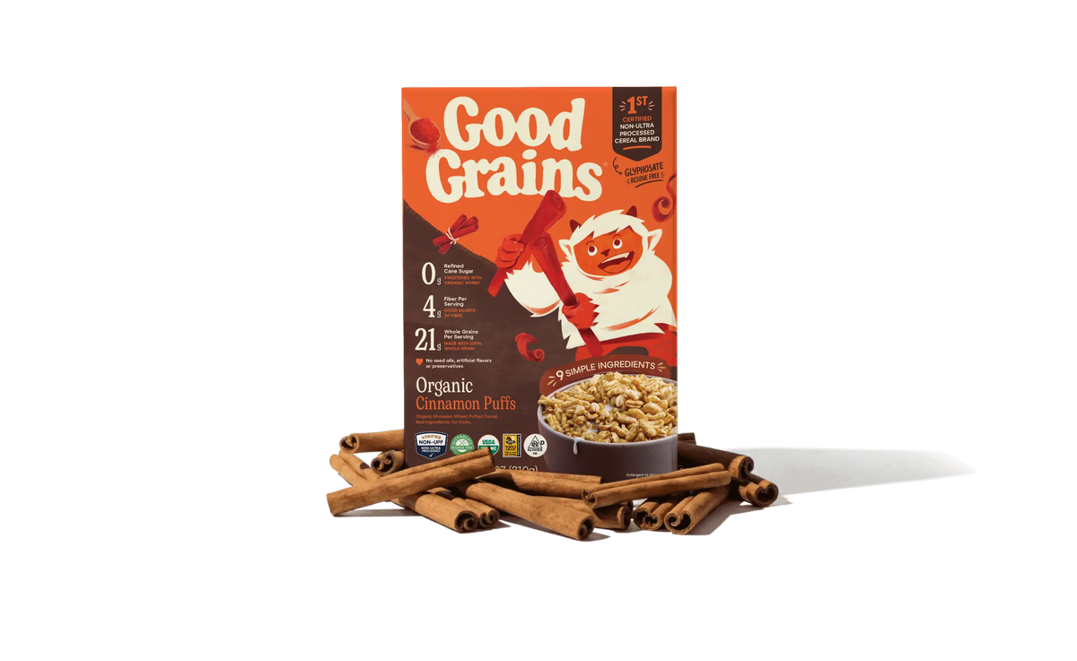 Cinnamon Rice Puff Organic Cinnamon Puffs – Good Grains